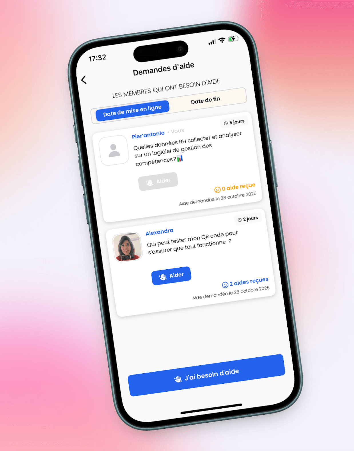 Community Help Features